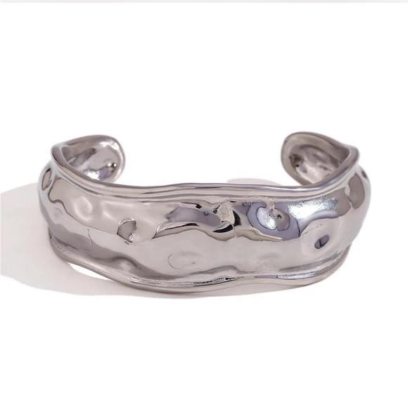 Silver Cuff Bracelet - Picture 1 of 2
